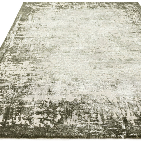 Lyza Rug Border Green Rug